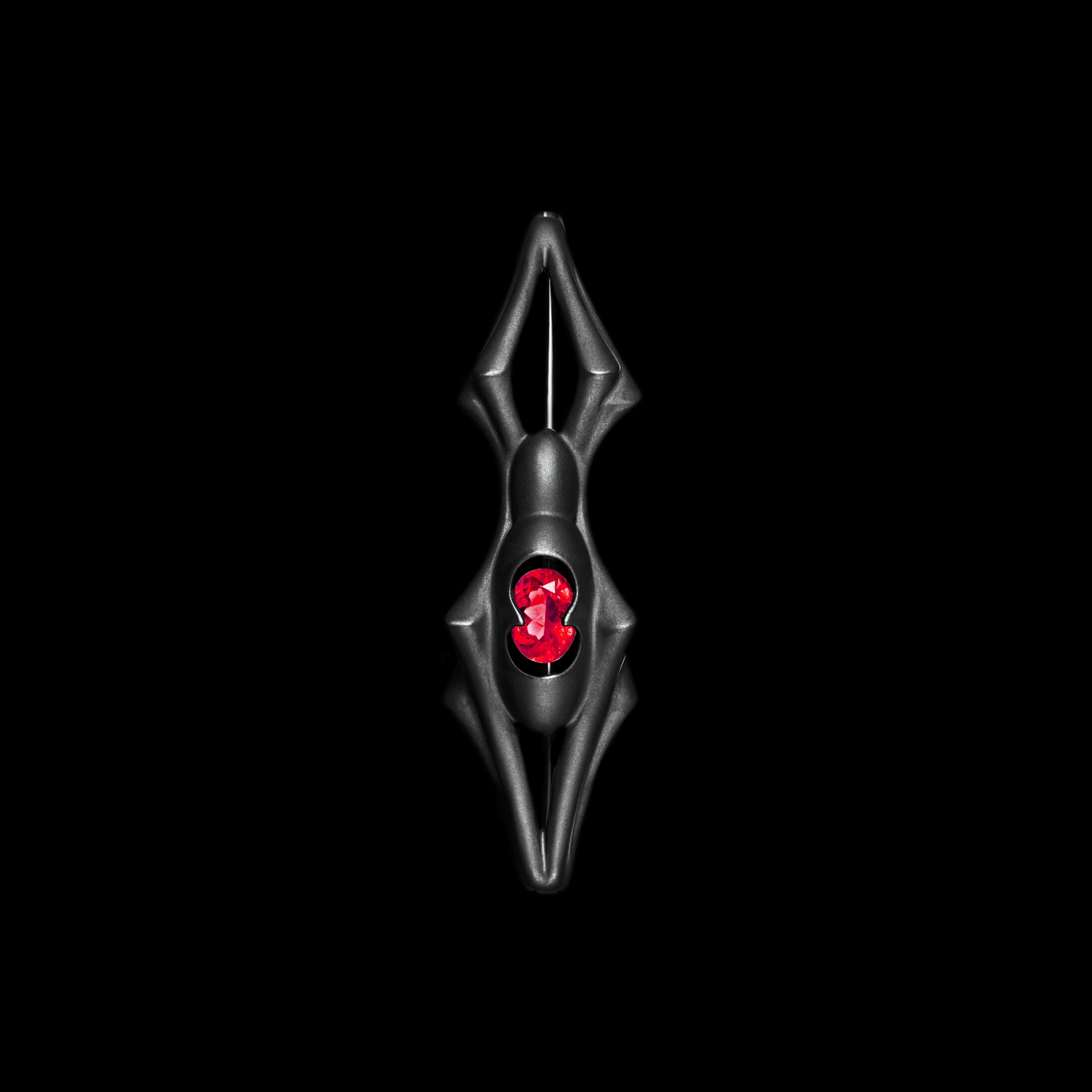 Spider_Pin_Black_Red_B1